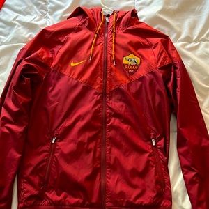 Nike AS Roma Windbreaker Small (Red)